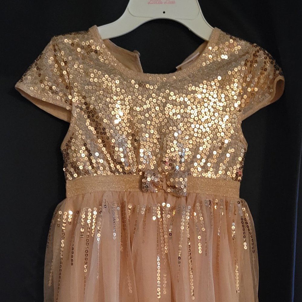 Girls size 6  sequin dress